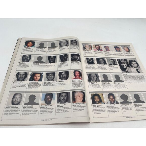 Time Magazine July 17 1989 Gun Violence Epidemic & Luxury Cars Abortion - Picture 4 of 7